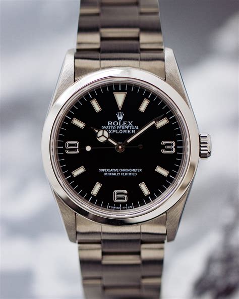 rolex explorer expert watch|Rolex explorer watch for sale.